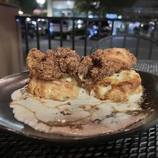 Big Girl Chicken and Biscuits Plate