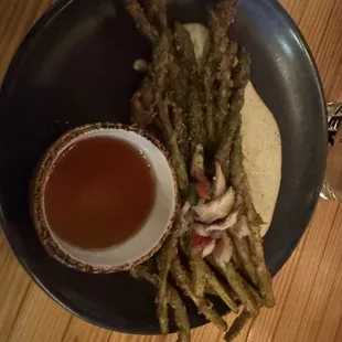 Asparagus Fries Plate