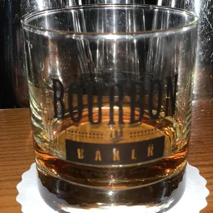 Eagle Rare neat...very impressive selection of bourbons!