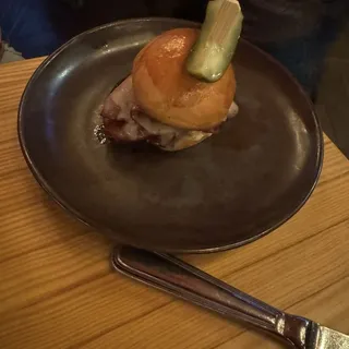 Fried Bologna Slider Plate