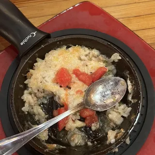 Dirty Risotto and Cheese Plate