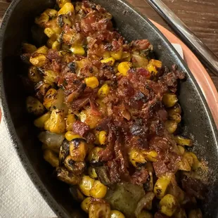 Cream Corn with Bacon