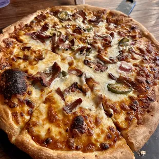 Brisket pizza