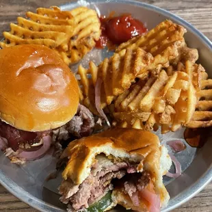 BBQ Brisket Sliders