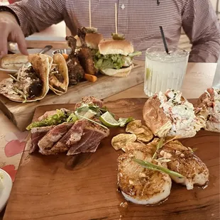 The Surfboard and Food Truck board