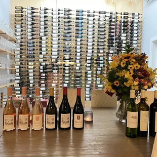 Excellent wine selection