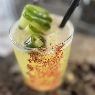 Jalapeño margarita