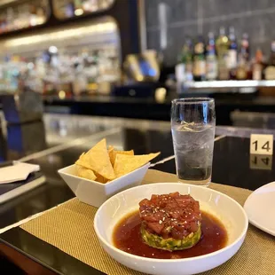 This tuna tartare was incredibly salty :(