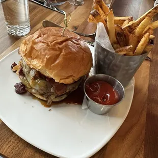 Bourbon Bacon Jam Burger