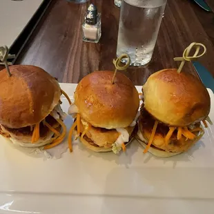 Salmon Sliders