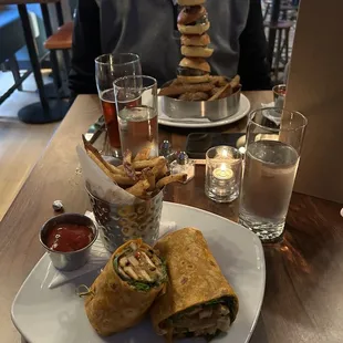 Sriracha Chicken Wrap