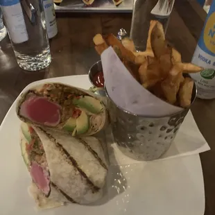 Ahi Tuna Wrap