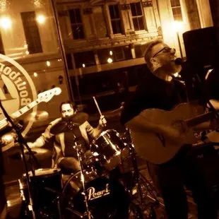 Poor Man's Grave - local band rocking out BBT