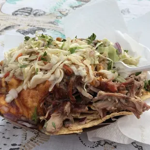 Flea on Market November 2017.  The best nachos! Period!