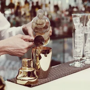 Our Bartenders are expert mixologists and Bourbon fanatics!