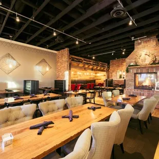 interior, sushi and sashimi