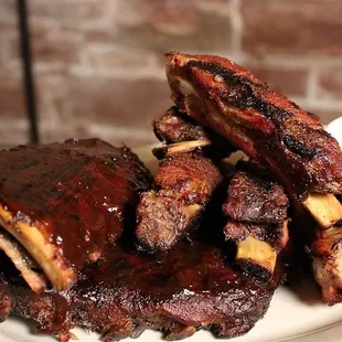 bbq ribs, food, ribs
