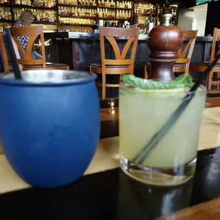 Kentucky Mule and Green with envy (spicy)