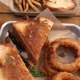 Brisket Club Sandwich