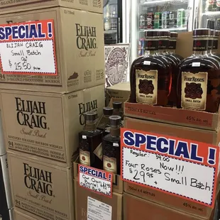 Four Roses Small Batch. Now $29.95!