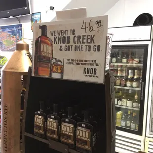 Our new barrel of Single Barrel Knob Creek 120 proof is in! $46.99