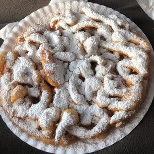 Mmm funnel cake!