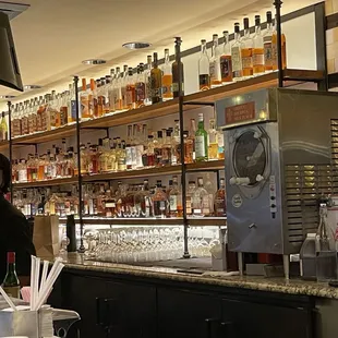 Lots of bourbon
