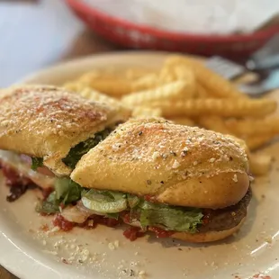 Steak hoagie