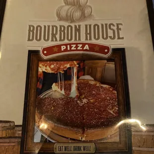 outside, pizza