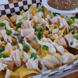 Chicken nachos