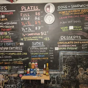 Food menu