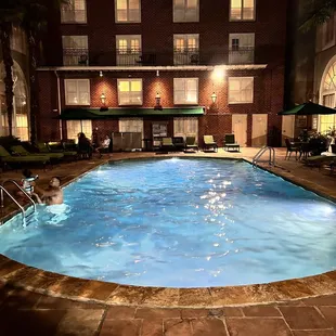 Gorgeous pool area day or night