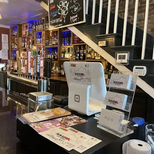 View from the front entrance.