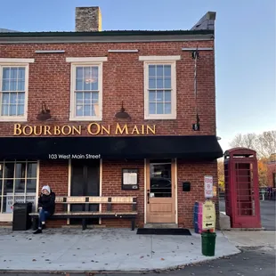 Exterior of Bourbon On Main