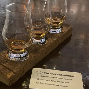 Whiskey flight