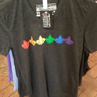 New Orleans Gay Pride t-shirts.