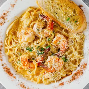 Shrimp Fettuccine