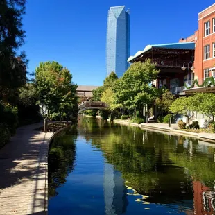 Nice views on a sunny day on the patio