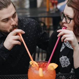 Fishbowl for 2 cocktail