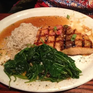 Tabasco Glazed Pork Rib-eye Chop