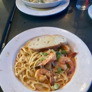Shrimp Fettuccine Alfredo