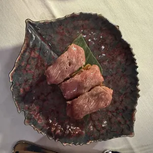 Wagyu tartare. This was good.