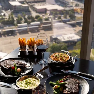 steak, interior