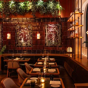 The main dining room at Bourbon Steak NY