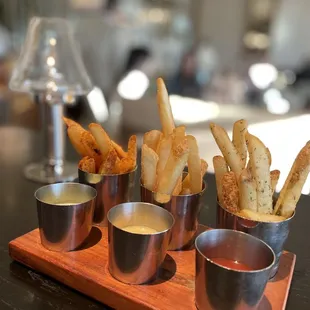 Duck fat fries