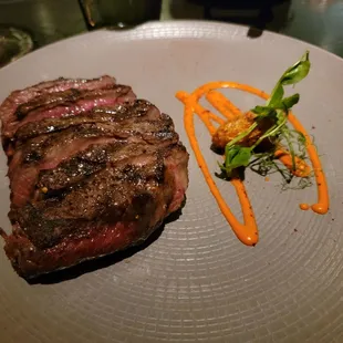 Hay Smoked Snake River Farms Rib Eye