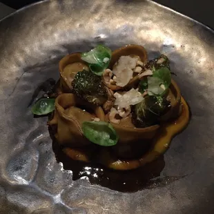 Short rib tortellini