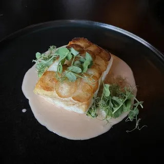 Potato Crusted Halibut