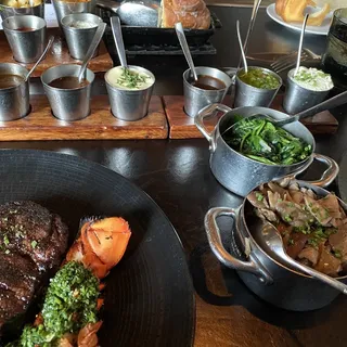 Trio of Mushrooms, Mirin Glaze