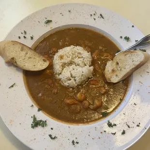 Crawfish etouffee